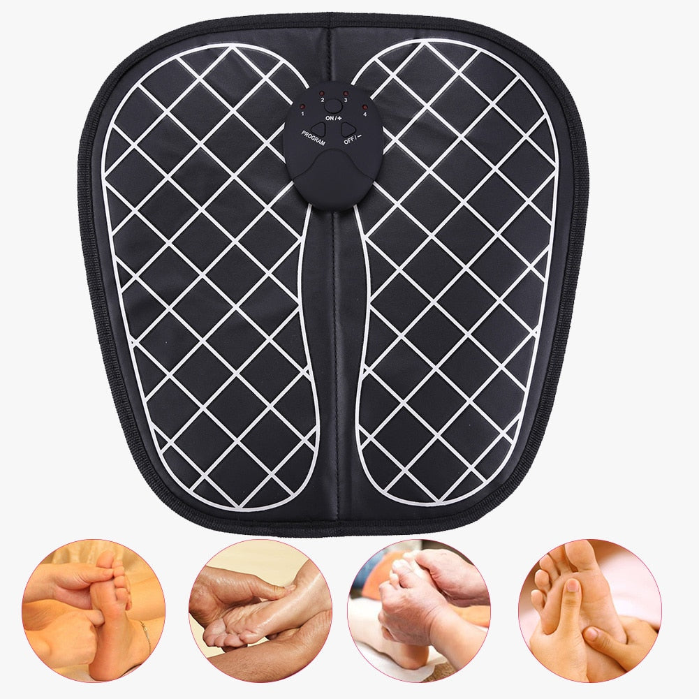 EMS Electric Foot Massager Cushion Feet Muscle Stimulator Foot Massage Mat Improve Blood Circulation Relieve Pain Health Care