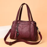 Soft Genuine Leather Tassels Tote Luxury Handbags Women Bags Designer Ladies Hand Shoulder Crossbody Bags for Women 2020 Sac
