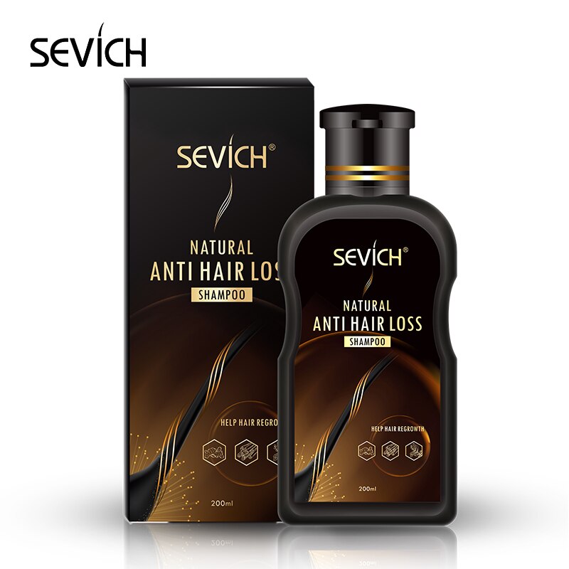 sevich 200ml Natural Anti Hair Loss Products Shampoo Hair Regrowth Shampoo Treatment cream Chinese Herbal Serum Shampoo