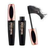 Beauty Magic Abundance 4D Mascara Waterproof Thick and Long Curly Silicone Brush Head Makeup