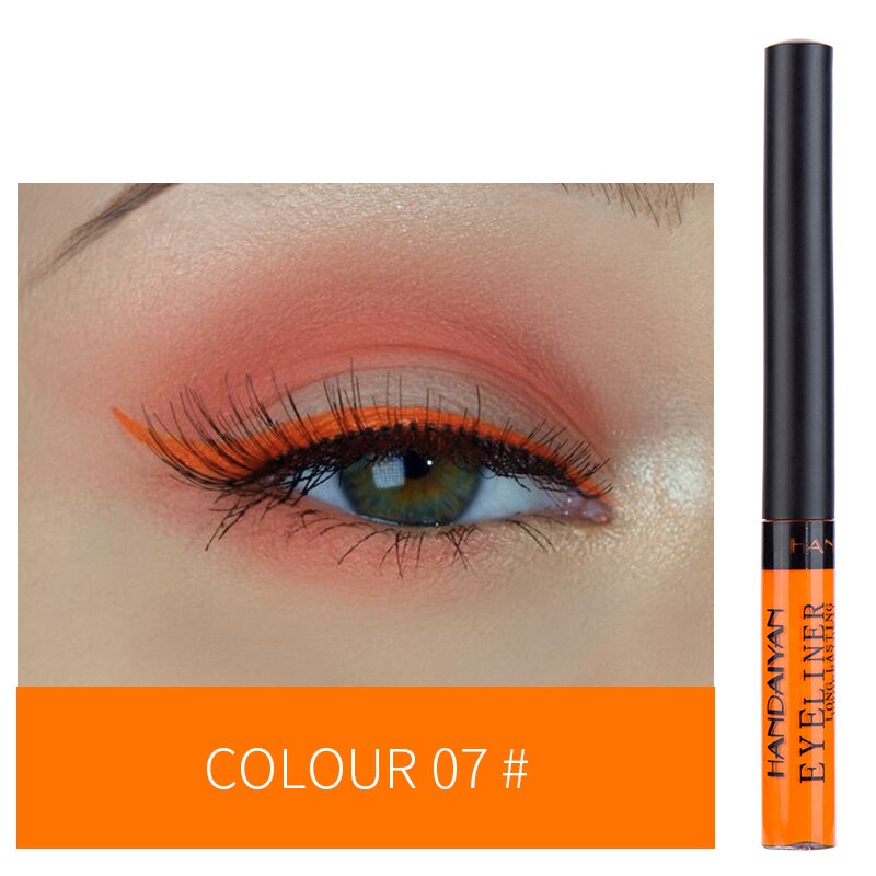 Metallic Shiny Smoky Eyeliner Party Waterproof Liquid Eyeshadow Eye-catching Long-lasting Makeup Eyes Beauty Cosmetic TSLM