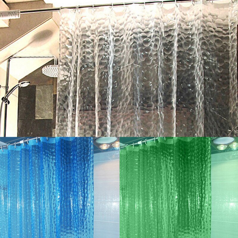 Shower Curtain for Bathroom Leaves Printing Printed Waterproof 3D Shower Curtain With 12Hook Mildew Resistant Bathroom Accessory