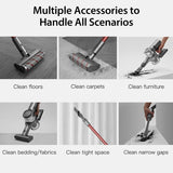 Dreame V11 Handheld Wireless Vacuum Cleaner OLED Display Portable Cordless 25kPa All In One Dust Collector Sweep Home Carpet