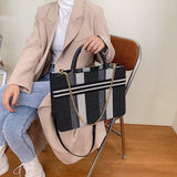 High Quality Women Canvas Handbags Casual Ladies Large Capacity Shoulder Bags Fashion Female Crossbody Bags for Women Tote Bag