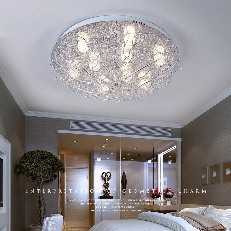 Modern LED Bedroom Ceiling lights children's room lighting Nordic Novelty living room Bird's nest Ceiling lamps