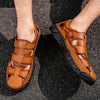 2020 Classic Mens Sandals Summer Genuine Leather Sandals Men Outdoor Casual Lightweight Sandal Fashion Men Slipper Size 38-48