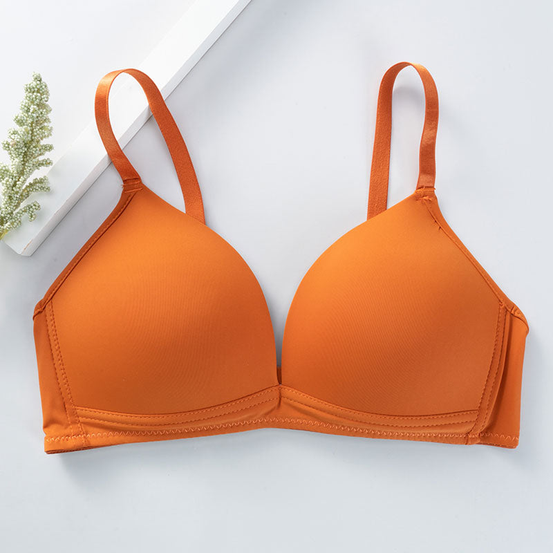 Women Bra Soft Wireless Women Sexy Lingerie Fashion Seamless Comfortable Bralette Female A B Cup Colorful Push Up Bras