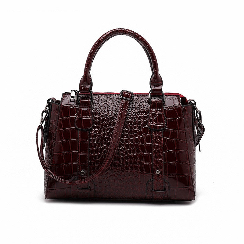 2021 Winter Big Shoulder Bag Luxury Handbags Women Bags Designer Large Capacity Women Tote Female Crocodile pattern Hand Bags