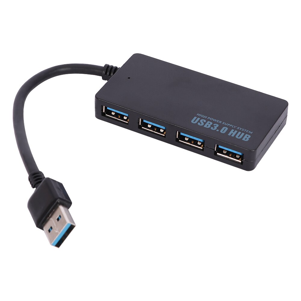 Adapter For Laptop PC High Speed USB 3.0 Hub External 4 Ports Adapter Splitter USB Expander Computer Accessories