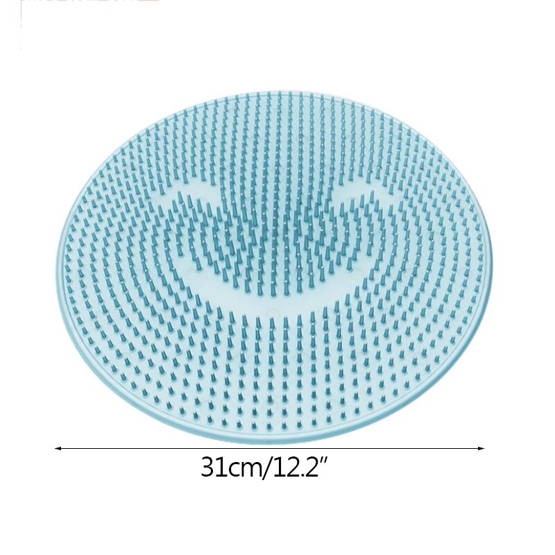 Silicone Massage Brush Bath Mat Foot Bath Massage Brushes Bathroom Accessories Cleaning Tools Household Items