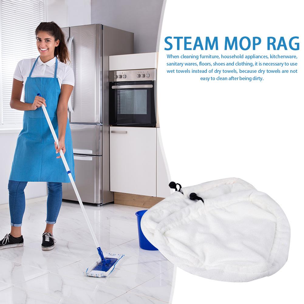 Microfiber Steam Washable Mop Cloth Cover Microfiber Floor Cleaning Replacement Triangle Cleaning Pad Steam Cleaner Mop Pad