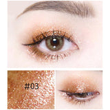 5Colors Liquid Glitter Eyeshadow Pencil Pearlescent Eyeshadow Waterproof Long-lasting Monochrome Blend Sparkling Eyeshadow TSLM1