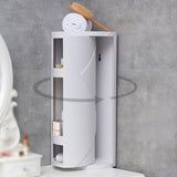 360 Degree Rotating Bathroom Organizer Shelf Wall Mounted Shampoo Cosmetic Storage Rack Household Kitchen Bathroom Accessories