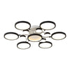 New LED Chandelier Lights For Living Room Bedroom Study Rings Design Deco Lighting Fixtures Luminaire Lustres Dimmable Lamps
