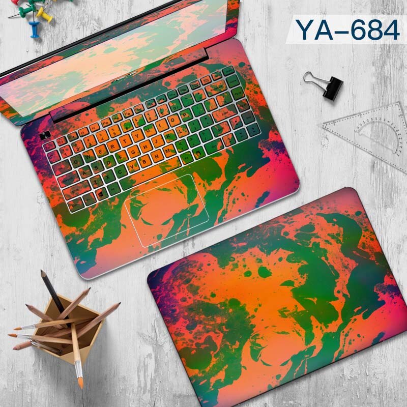 Doodle render of laptop sticker labtop decal waterproof computer stickers for ASUS A455L K555L N61 GL552 vinyl stickers