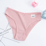 Cotton Panties Female Underpants Sexy Panties For Women Briefs Underwear Comfortable Ladies Pantys Lingerie 6 Solid Color