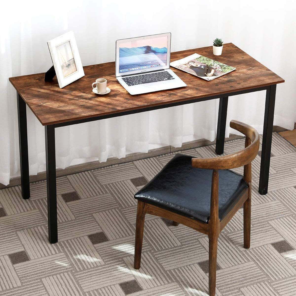 Modern Simple L-Shaped Corner Desktop Computer Desk Table Laptop Table Writing Desk Home Office Furniture Standing Desk meubles