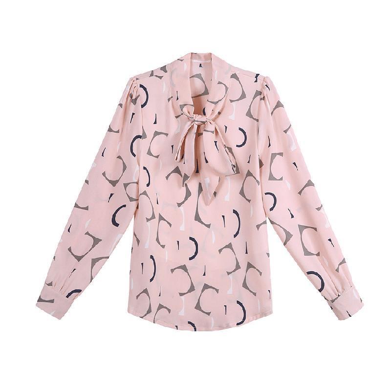 Chiffon Shirt New Annals Dress In 2022 Foreign Style Fashion Undies Women's Long Sleeve Top Spring And Autumn Blouse Gir