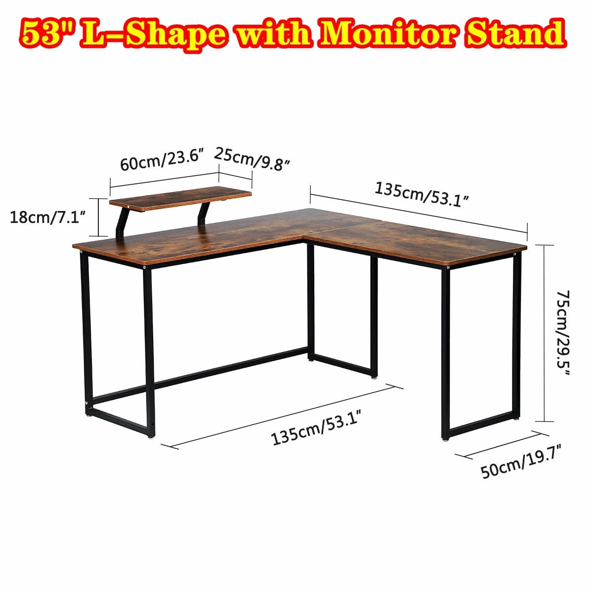 Modern Simple L-Shaped Corner Desktop Computer Desk Table Laptop Table Writing Desk Home Office Furniture Standing Desk meubles