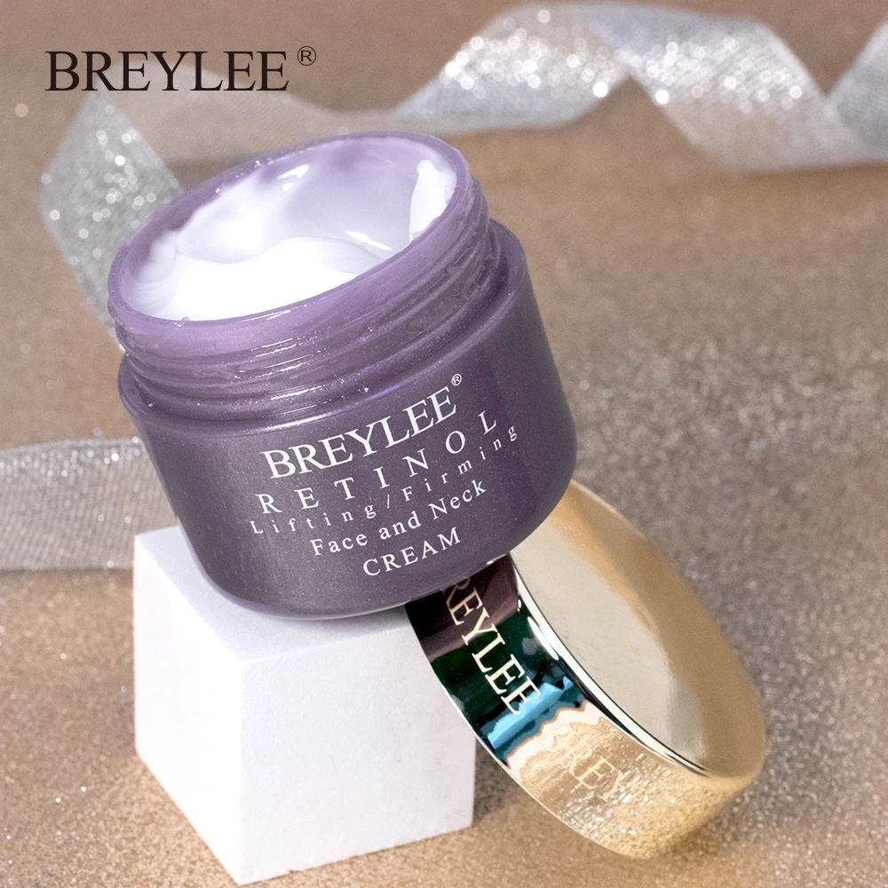 BREYLEE Retinol Firming Face Cream Lifting Neck Anti-Aging Remove Wrinkles Day Night Moisturizing Whitening Facial Cream Serum