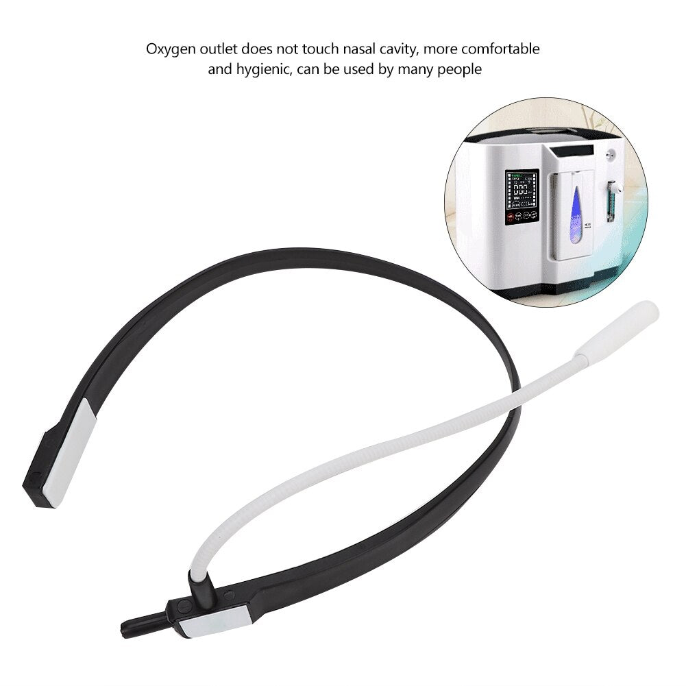 Household Ear Hook Oxygen Inhaler Headset Oxygen Generator Machine Medical Equipment Accessory Ergonomics Lightweight Durable