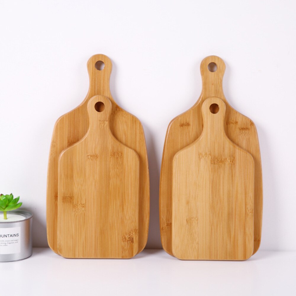 Wholesale Custom Portable Kitchen Eco Friendly Bamboo Cutting Board For Pizza Sushi