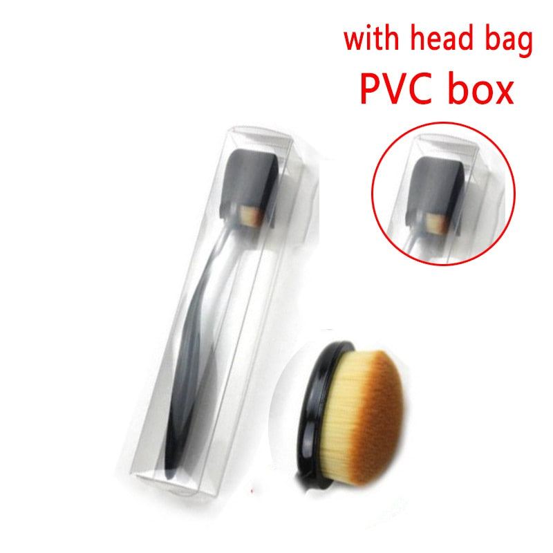 Soft Makeup Brushes For Foundation Powder Blush Eyebrow Eyeshadow Blending Make Up Brush Oval Cosmetic Make Up Tool