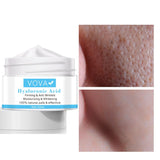 VOVA Hyalurionic Pore Shrinking Cream Hyaluronic Acid Pores Treatment Relieve Dryness Oil-Control Firming Moisturizing Whitening
