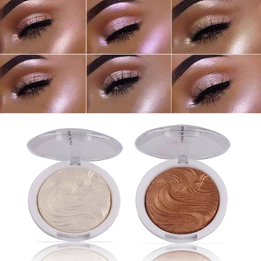 Highlighter Facial Bronzers Palette Glitter Palette Makeup Glow Face Contour Shimmer Powder Illuminator Highlight Cosmetics