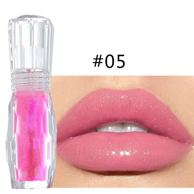 Sexy Moisturizer Plumper Lip Gloss Long Lasting Big Lips Transparent Waterproof Volume Lip Lipgloss Vivid Colorful Lipgloss