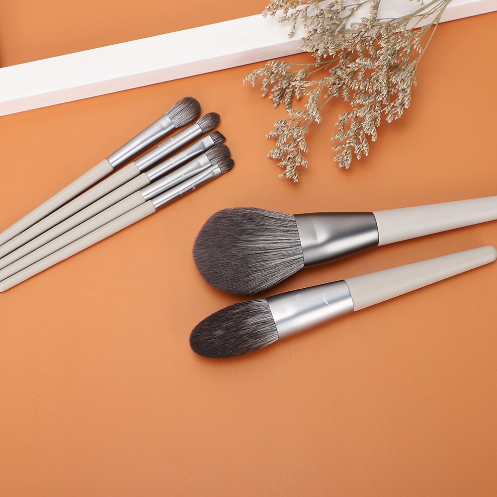 Suntop Makeup Brushes Set 8PCS/lot Nylon Hair Cosmetics Tool Professional Make up Powder Foundation Eye-shadow Brush