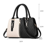 Fashion For Luxury Handbags Women PATCHWORK Bags Designer 2020 Crossbody Pu Leather Black Soft Washed Messenger Flap Bag