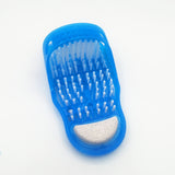 Plastic Bath Shower Feet Massage Slippers Bath Shoes Brush Pumice Stone Foot Scrubber Spa Shower Remove Dead Skin Foot Care Tool