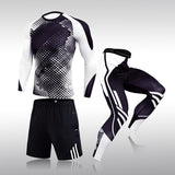 Gym Men's Running Fitness Sportswear Athletic Physical Training Clothes Sports Suits Workout Jogging Rashguard Husband
