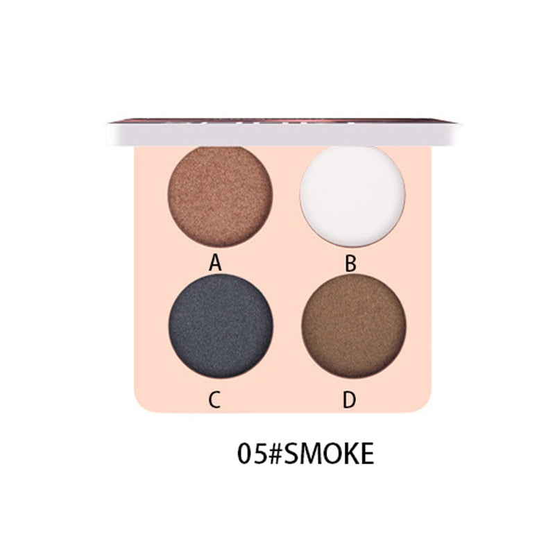 Mode eyeshadow palette 9 Kleuren Matte Oogschaduw palette Glitter oogschaduw Make-Up Naakt Make set Korea Cosmetica