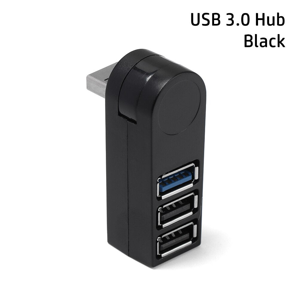 1PC High Speed USB 3.0 Hub External 4 Ports Adapter Splitter USB Expander Plug and Play For Laptop PC Computer Accessories