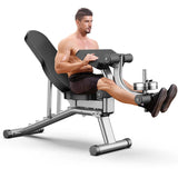5 in 1 Folding Home Dumbbell Sit Up Stool Adjustable Ab Muscle Training Weight Bench Board Sport Gym Fitness Equipment