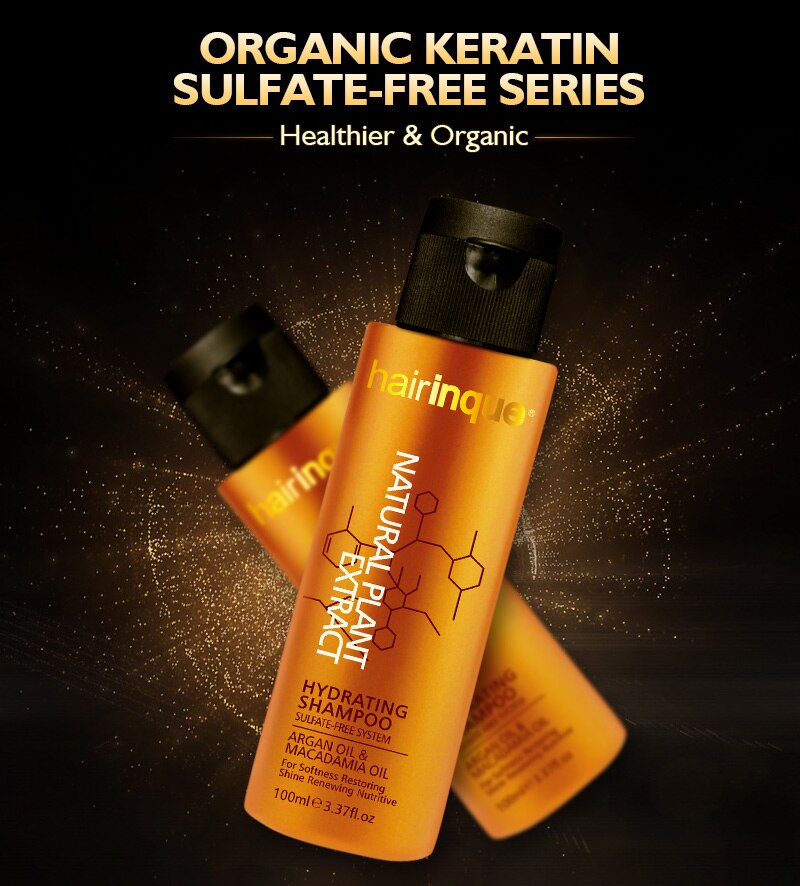 HAIRINQUE 100ml Sulfate-free hydrating hair shampoo professional hair care products make hair nourishing and moisture