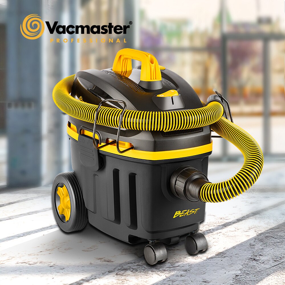 Vacmaster Professional Wet Dry Vacuum Cleaner, Beast Series, Vacuum Cleaner for Car, Garage Vacuums, Hose Jobsite Vac, Black