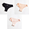 3 Pcs Panties Women Underwear Sexy Sports Seamless Female Lingerie T-back G-string Thong Woman Underwear Ice Silk New BANNIROU