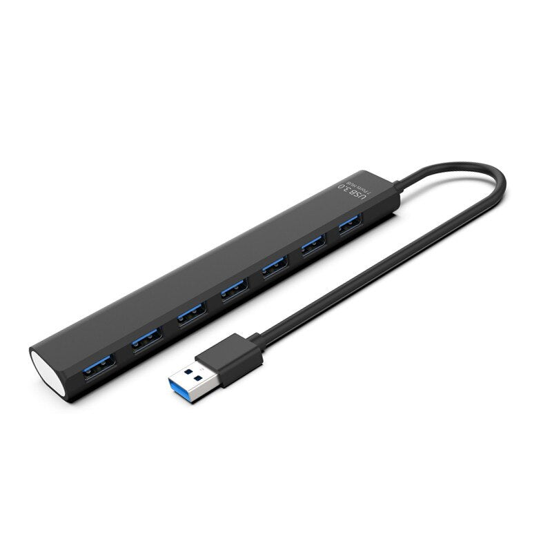 usb hub 3.0 powered High Speed 7 Port Expander Adapter USB port Hub For laptop computer accessories 5G Mbps Multi USB Splitter