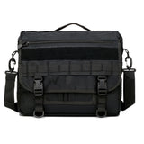 Molle Military Laptop Bag Tactical Messenger Bags Computer Backpack Fanny Belt Shouder Camping Outdoor Sports Army Bag XA156A