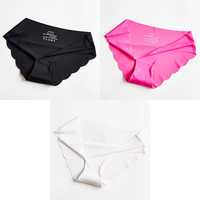 3 Pcs Women's Panties Seamless Underwear For Woman Sexy Lingerie Briefs Female Lingerie Sports Women Underwear New Sale BANNIROU