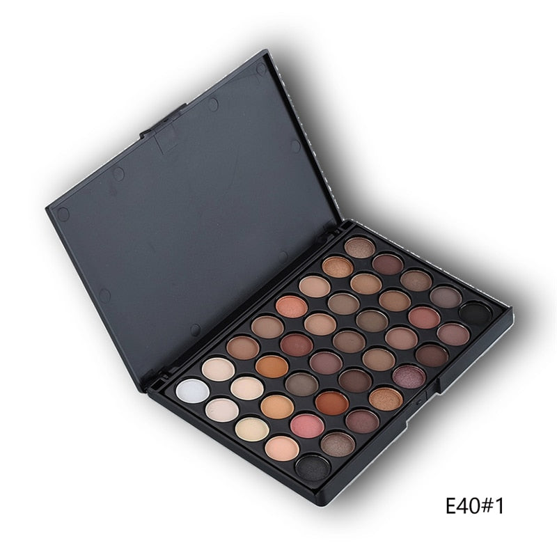 120 Colors Gliltter Eyeshadow Palette Matte Eye Shadow Pallete Shimmer Shine Nude Make Up Palette Set Kit Cosmetic Women