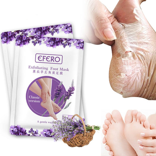 Feet Exfoliating Foot Mask Skin Peeling Dead Skin Foot Mask Socks for Pedicure socks Foot for Heels Mask for foot spa