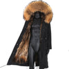 Waterproof Men Parka Winter Jacket 2022 New Fashion Warm Long Rabbit Fur Coat Man Parkas Natural Fox Fur Outerwear Streetwear