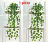 90cm Artificial Vine Plants Hanging Ivy Green Leaves Garland Radish Seaweed Grape Fake Flowers Home Garden Wall Party Decoration
