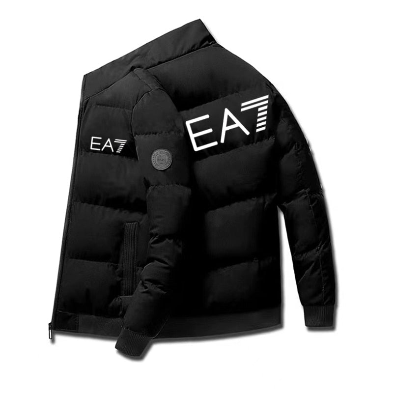 2022 Autumn And Winter Men's Hot Sale Jacket Down Jacket Brand Printing Men's Casual Fashion Men's Zipper Top Direct Sales