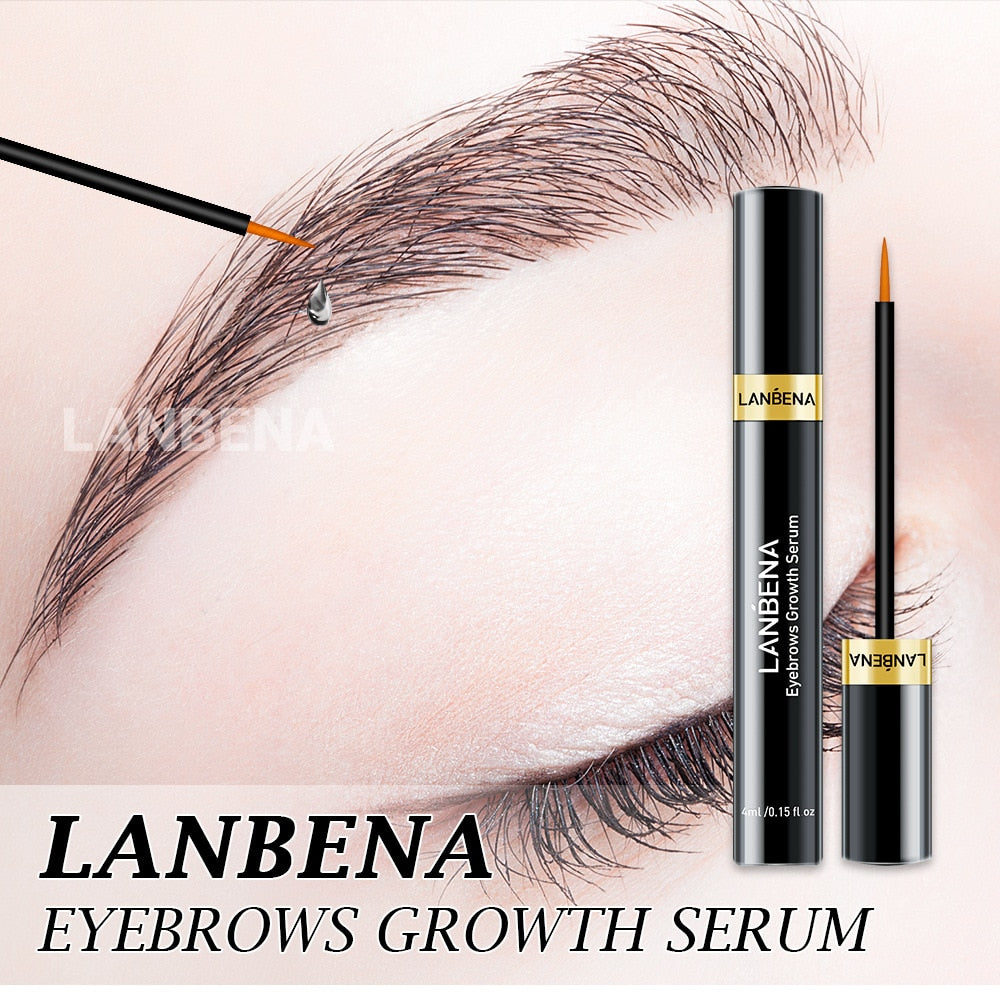 Eyebrow Growth Serum Fast Powerful Hair Growth Fuller Enhancer Eyelash Nourishing Liquid Eye Care