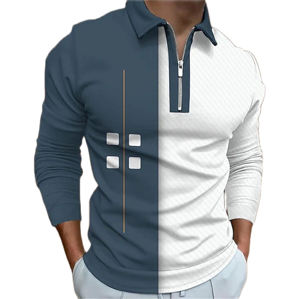 2022 European and American style golf Long sleeve Autumn polo shirt quick-drying sweat-absorbent trend Brand coat